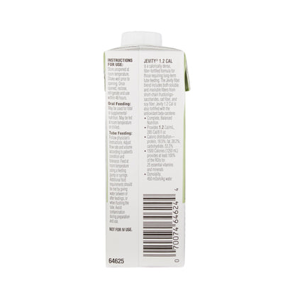 Jevity 1.2 with Fiber® Complete, Balanced Nutrition, carton