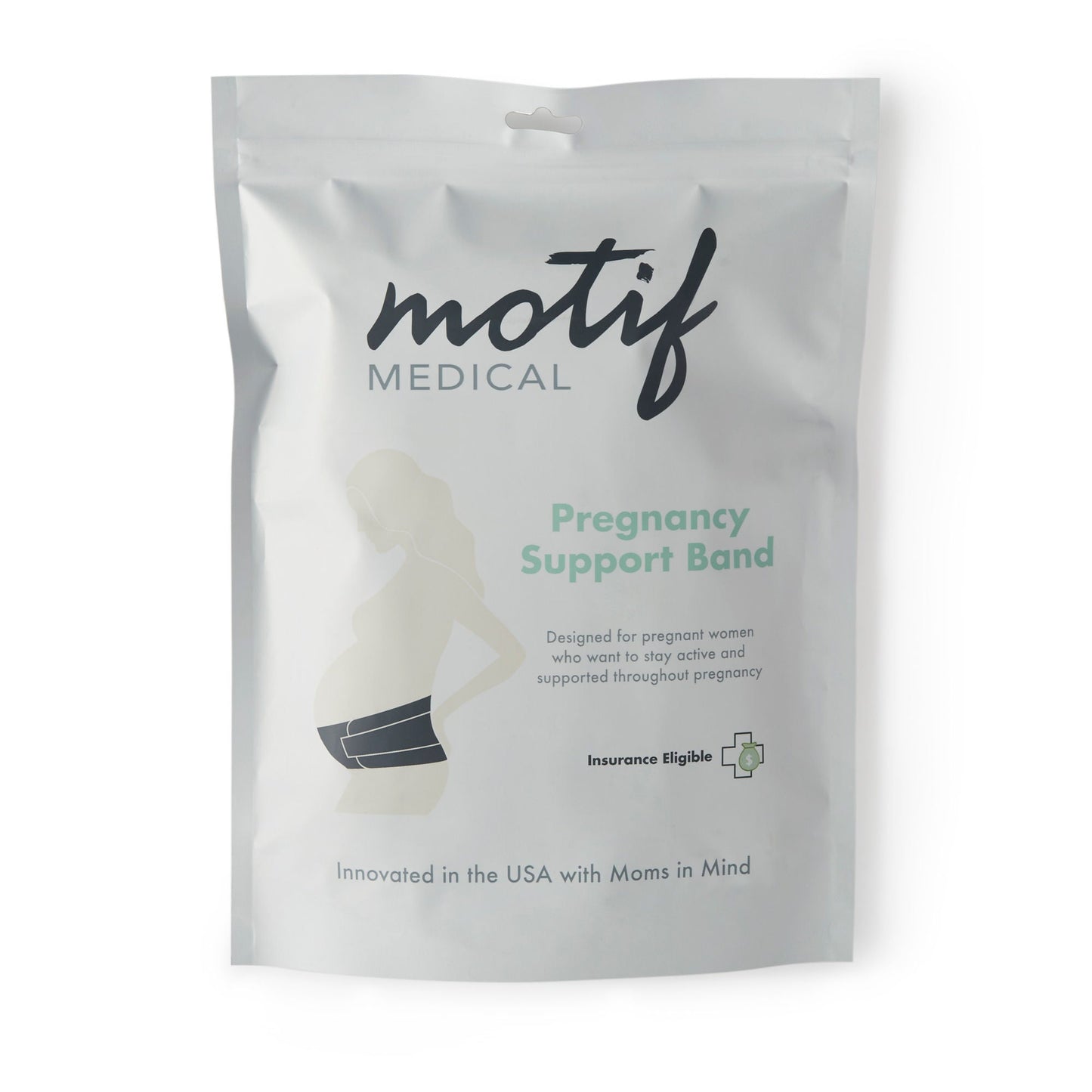 Maternity Support Belt Hook and Loop Closure 33 to 40 Inch Under Belly Circumference Adult