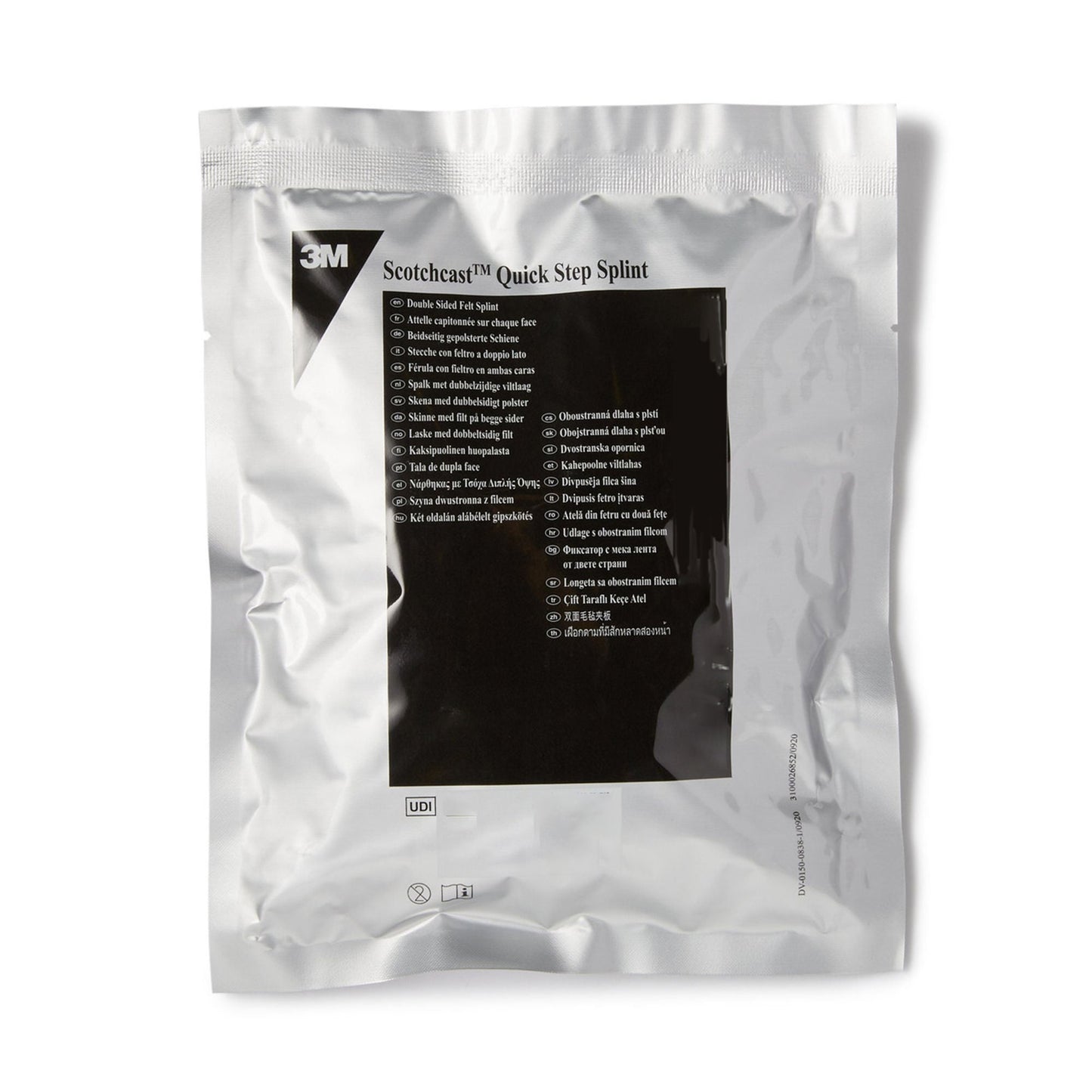 3M™ Scotchcast™ Quick Step Double Sided Felt Padded Splint, 4 x