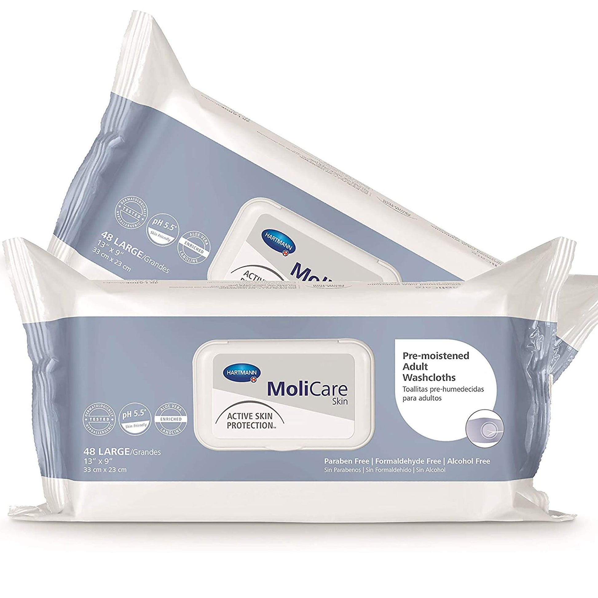 MoliCare® Scented Skin Personal Cleansing Wipe, Soft Pack