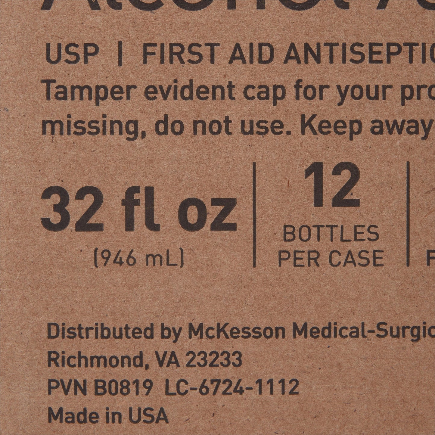 McKesson Isopropyl Alcohol Antiseptic