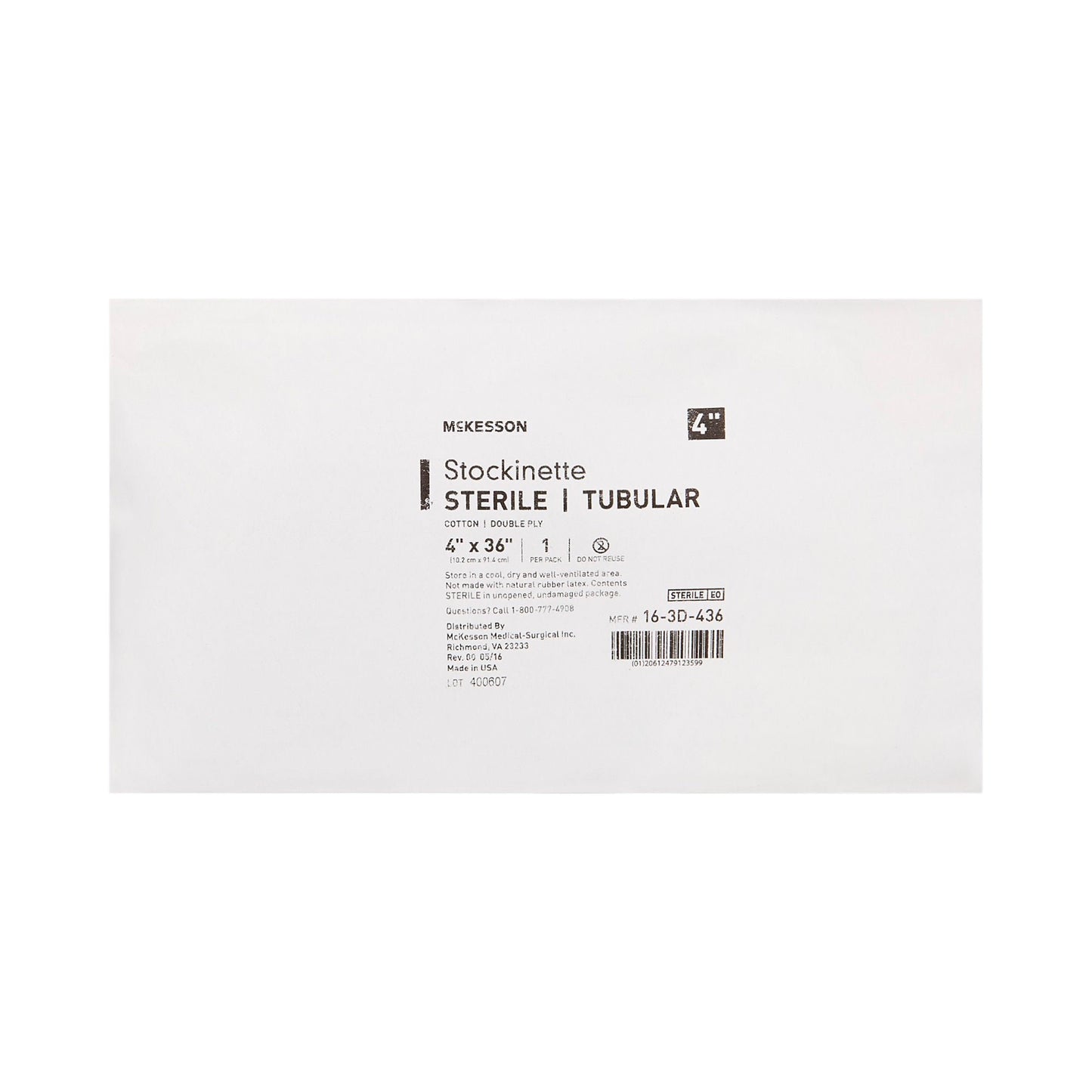 McKesson Beige Cotton Tubular Stockinette