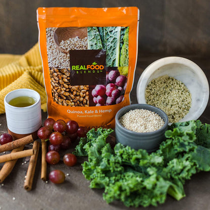 Real Food Blends™ Quinoa, Kale & Hemp Pureed Food Blend for Tube Feed