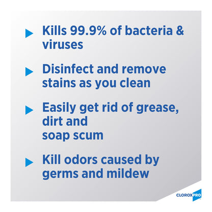 Clorox Pro™ Clean-Up® Disinfectant Cleaner w/ Bleach, spray bottle