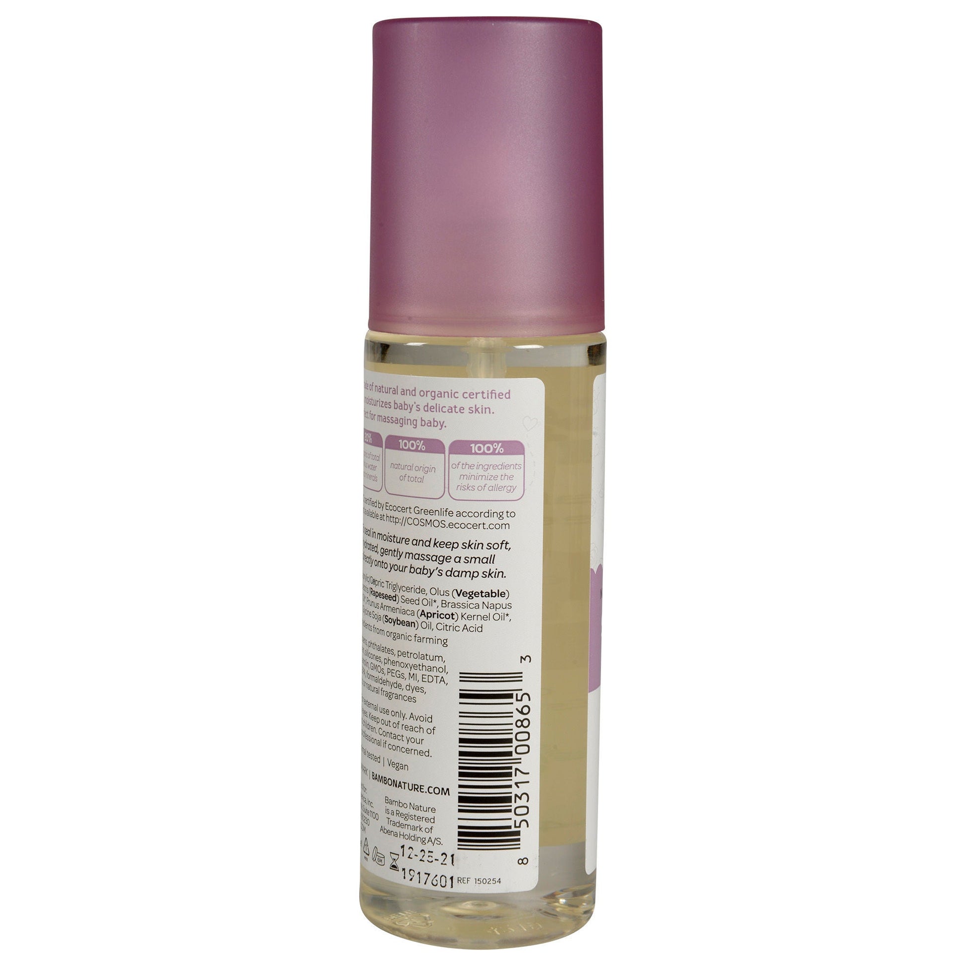 Bambo® Nature Splish Splash Bath Oil, bottle
