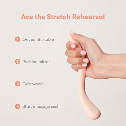 frida mom Prepare-to-Push Perineal Massage Wand