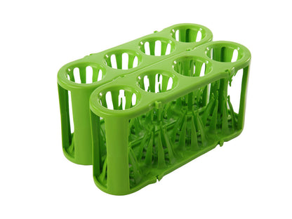 Heathrow Scientific Adapt-a-Rack® POM Multi-Tube Rack, Pack of 2 — Green, 120191
