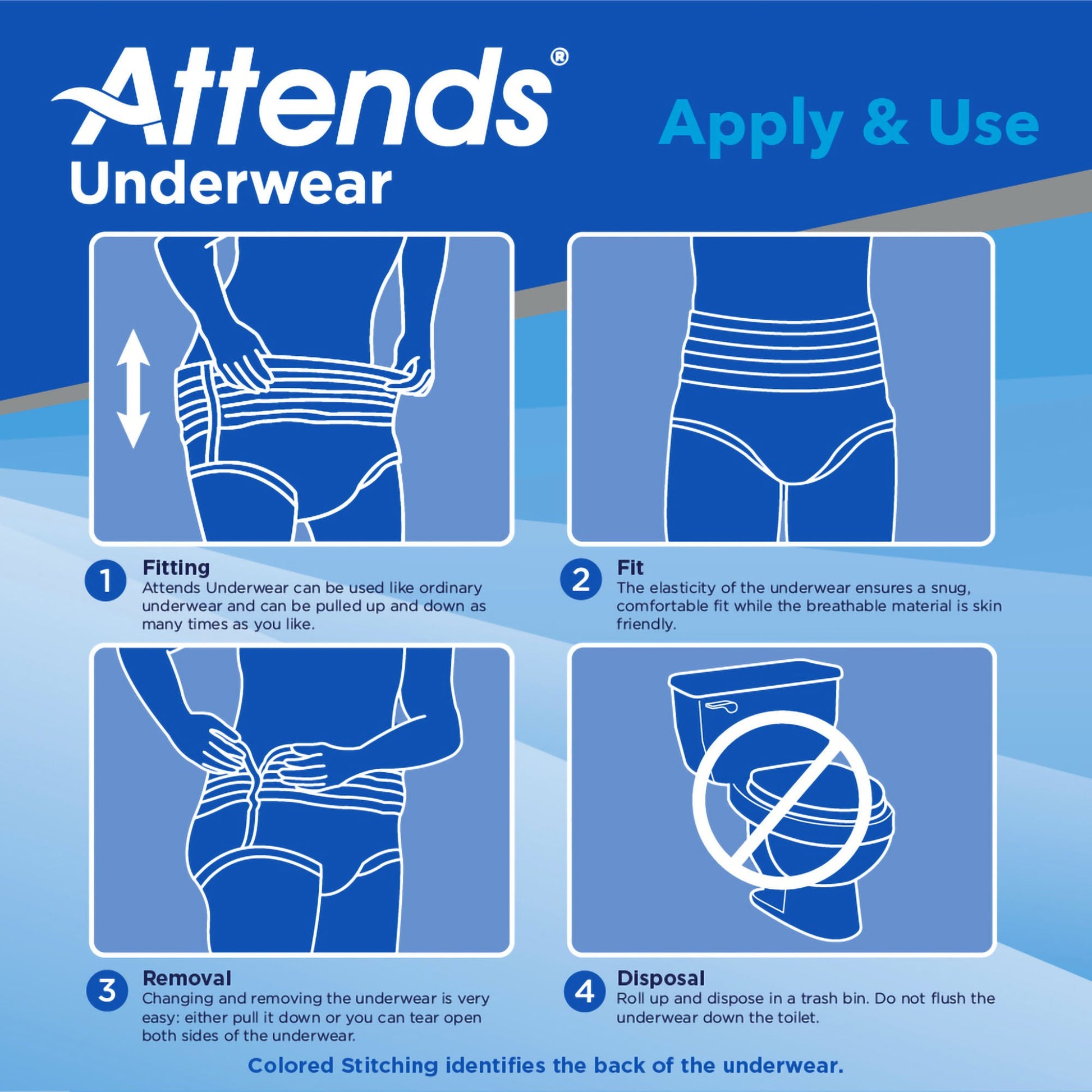 Attends® Maximum Absorbent Underwear