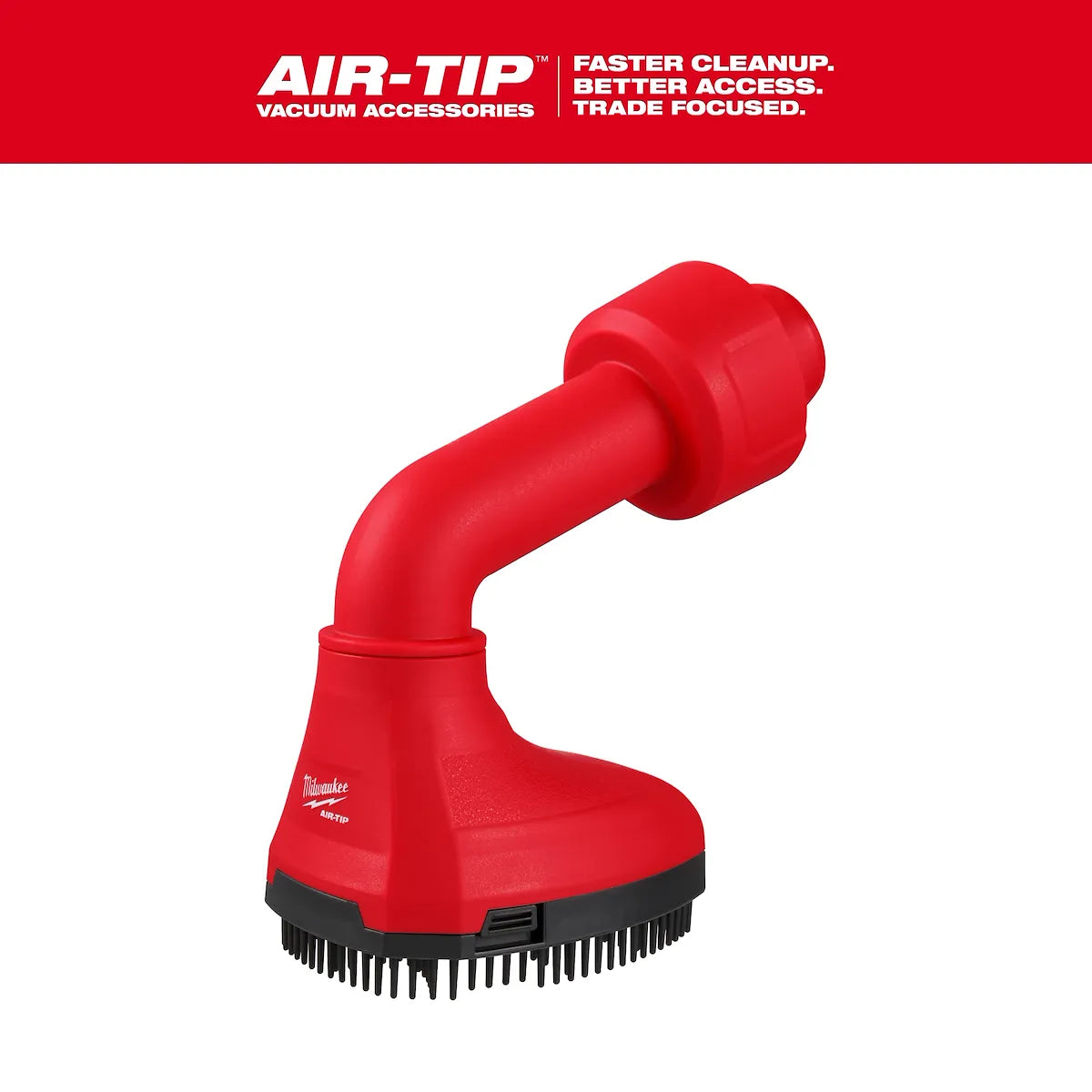 Milwaukee AIR-TIP Swiveling Palm Brush 49-90-2020 | 4-Piece