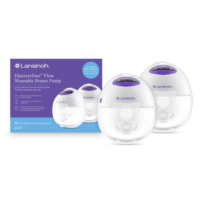DiscreetDuo Flow Wearable Electric Breast Pump