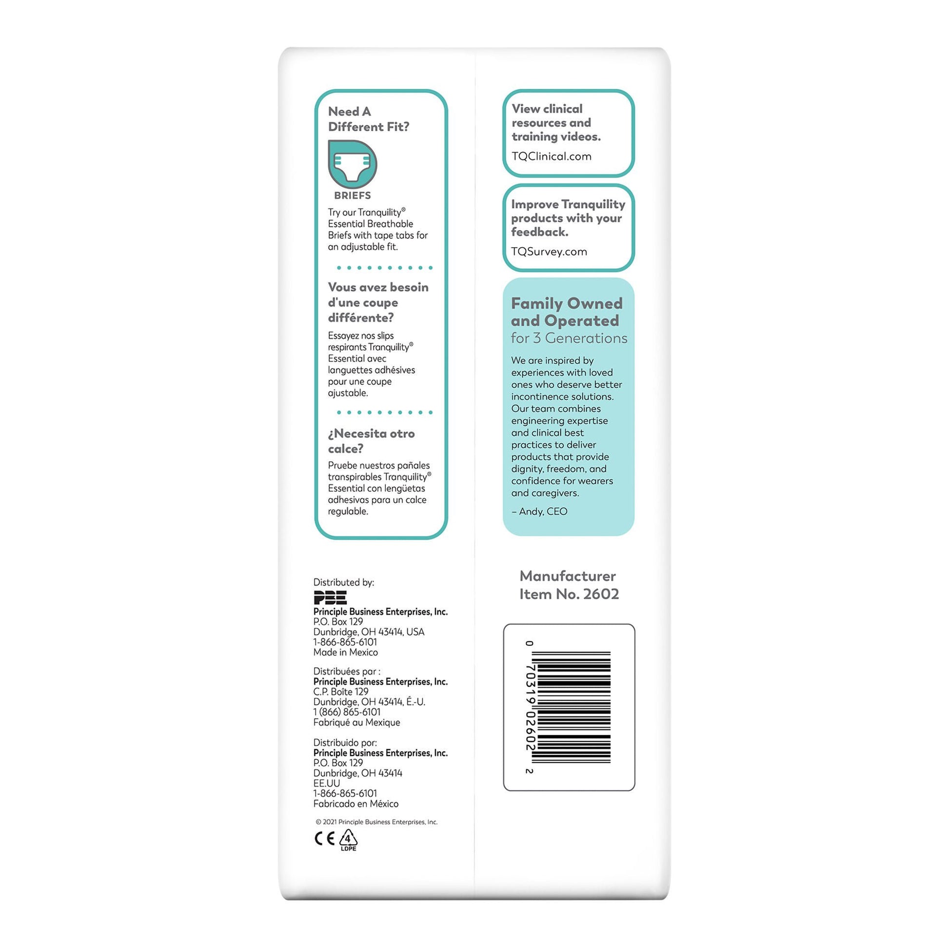 Select® Absorbent Underwear, Pediatric