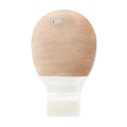 New Image™ Two-Piece Beige Ostomy Pouch, Pre-cut to Fit , Green Match