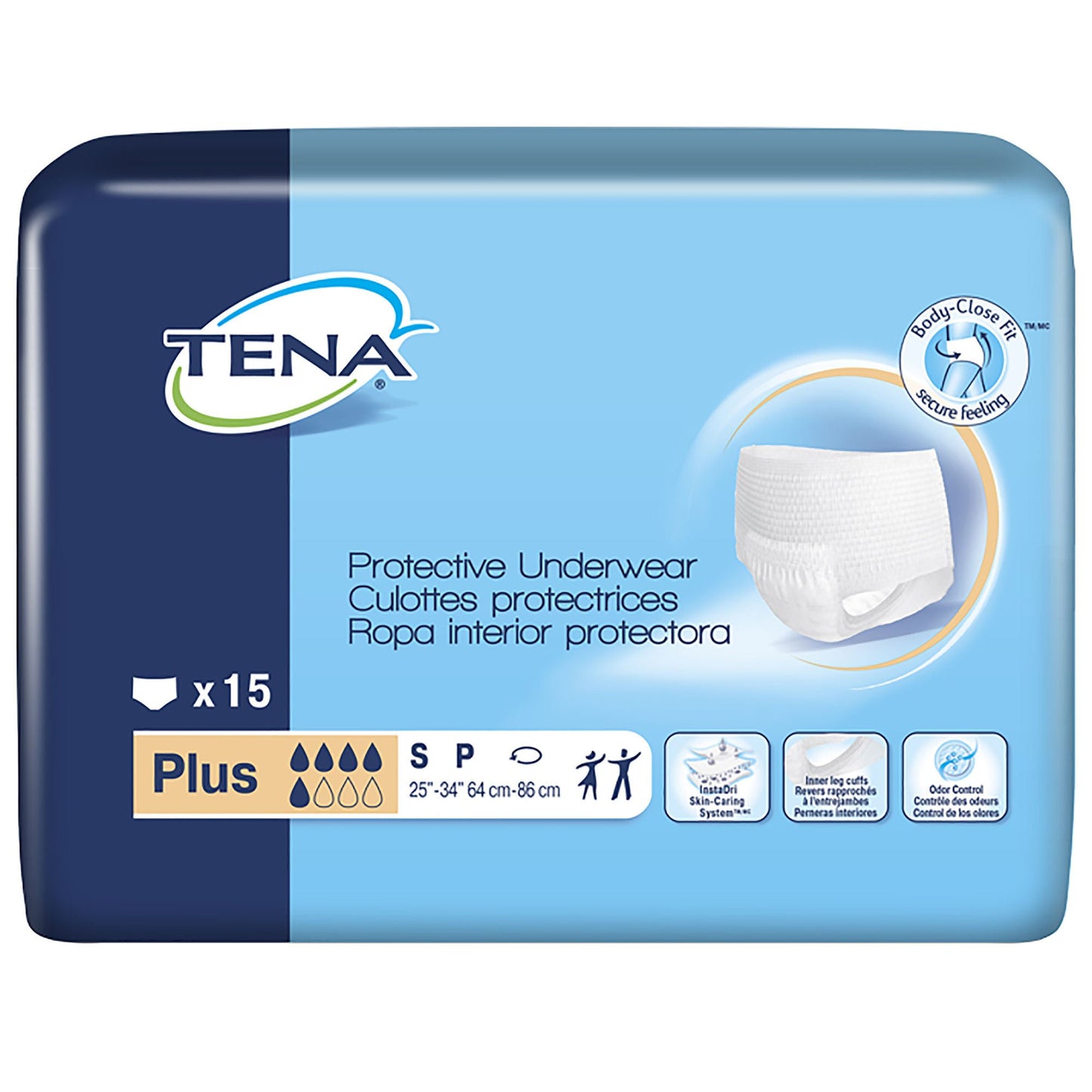 Tena® ProSkin™ Plus Fully Breathable Absorbent Underwear