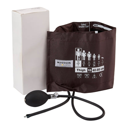 McKesson Lumeon™ Blood Pressure Cuff and Bulb, X-Large Cuff, 40 – 66 cm, Thigh