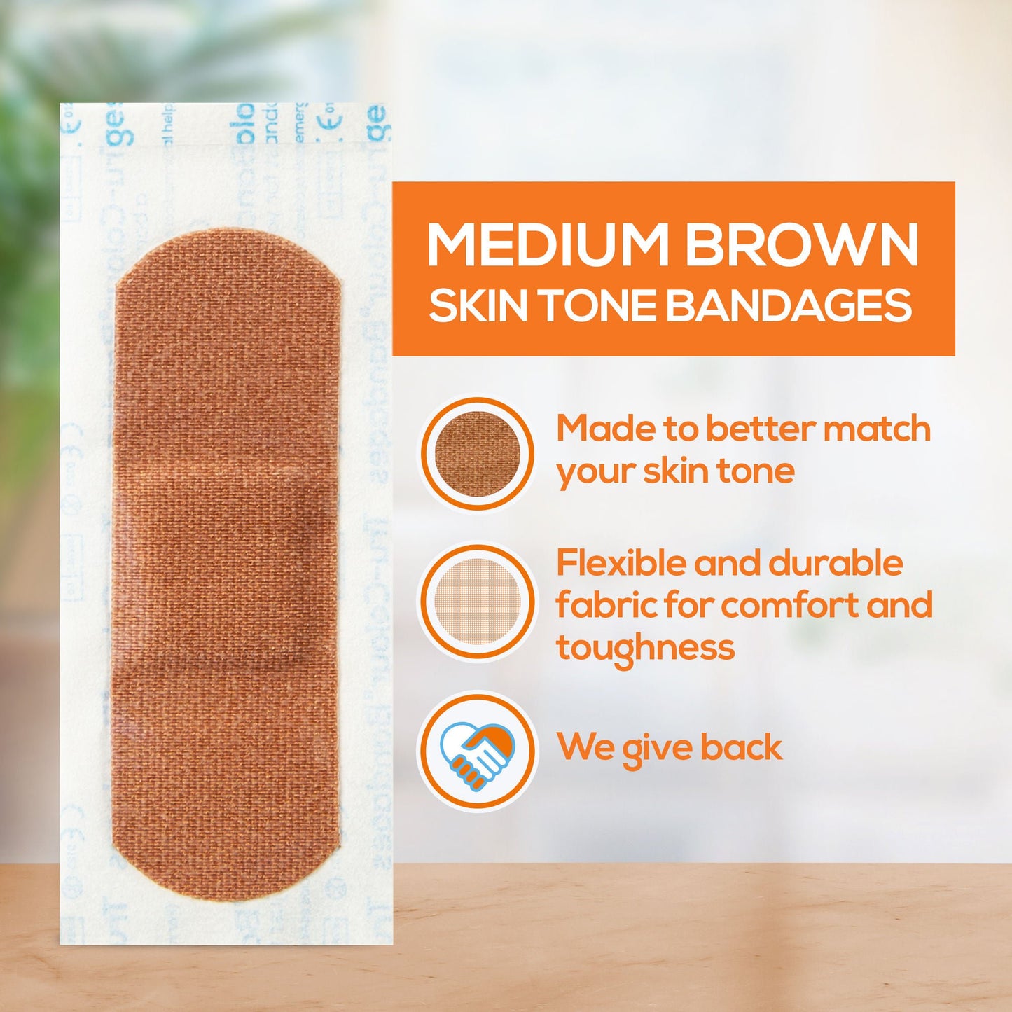TruColour® Brown Adhesive Strip