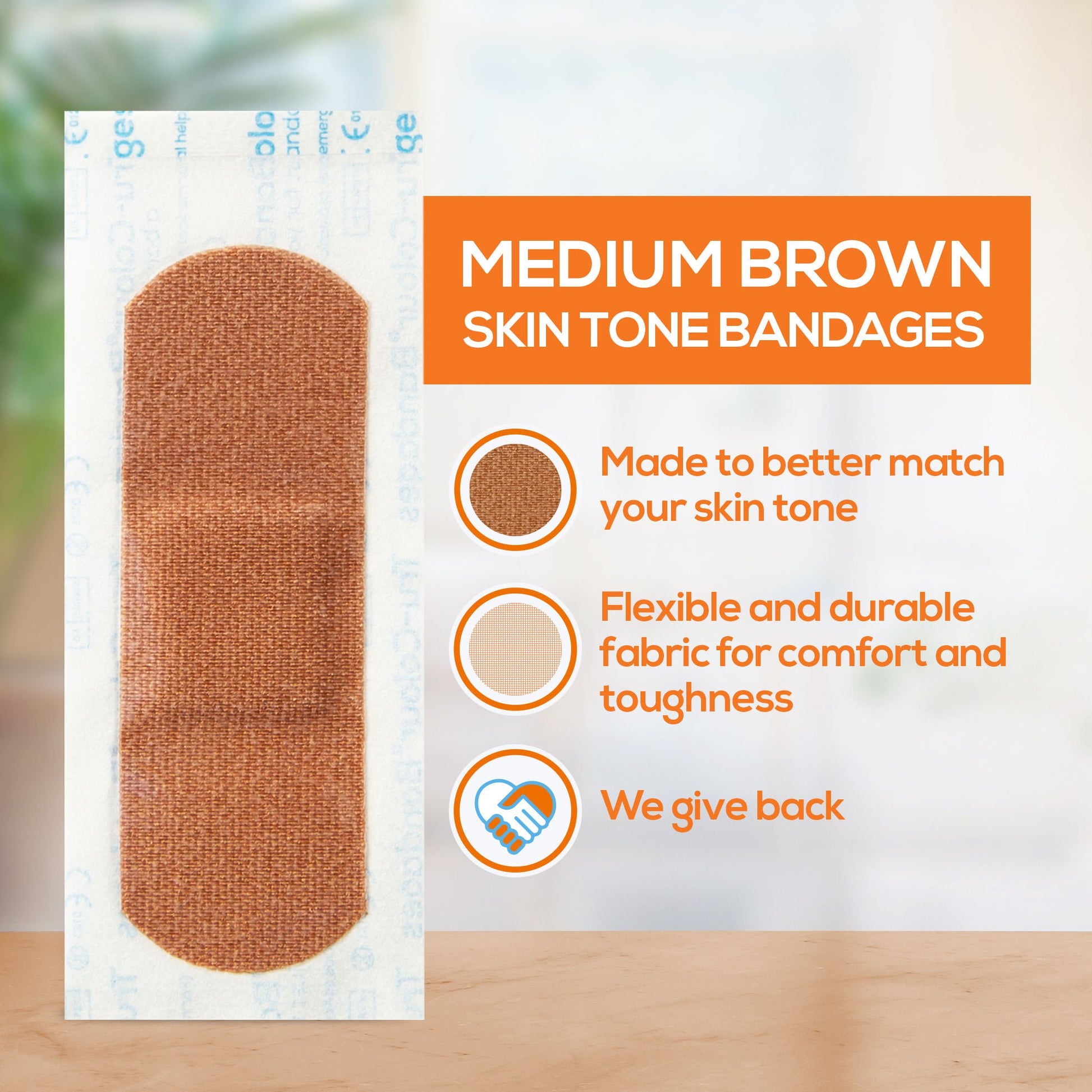 TruColour® Brown Adhesive Strip