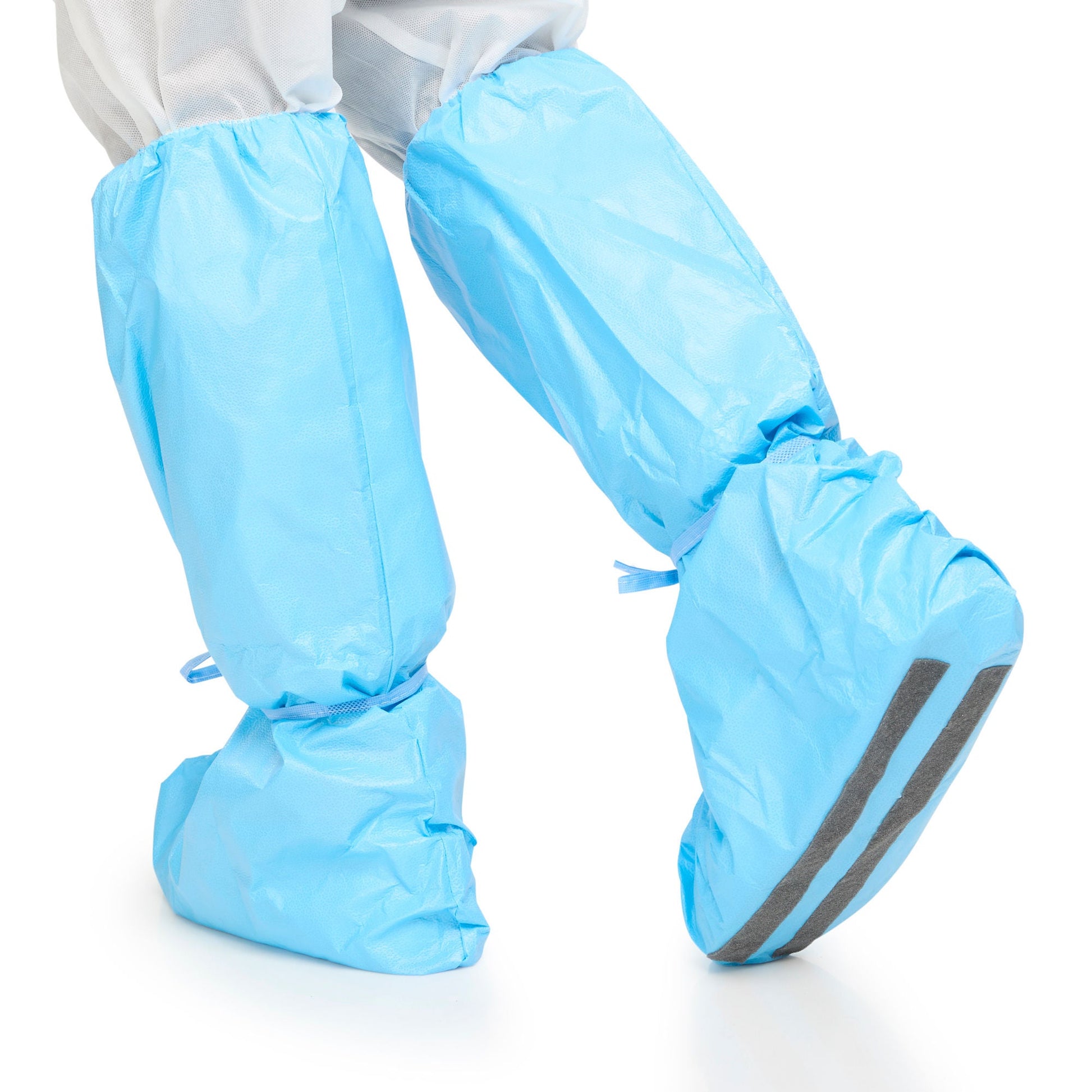 Halyard Hi Guard® Boot Cover, Ultra, Blue, Extra Large