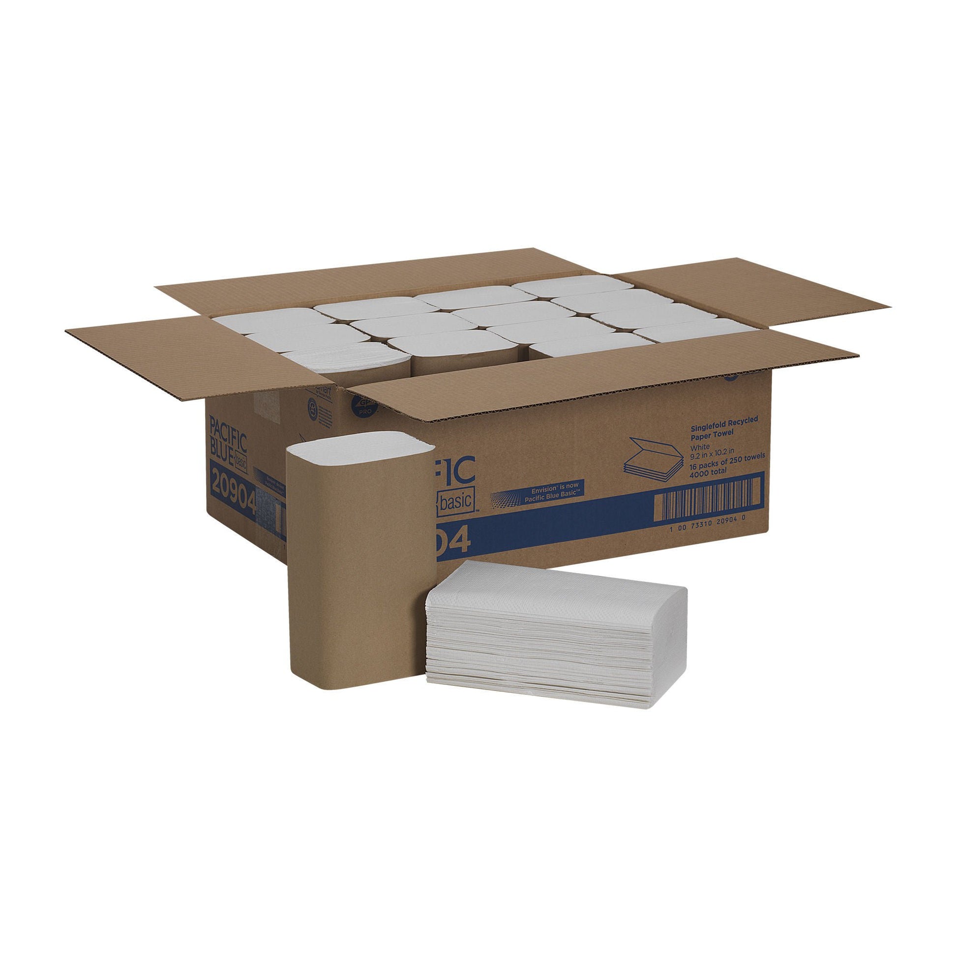 Pacific Blue Basic™ Single-Fold Paper Towel