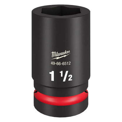 Milwaukee SHOCKWAVE Impact Duty 1" Drive 1-1/8" Deep 6 Point Socket 49-66-6519