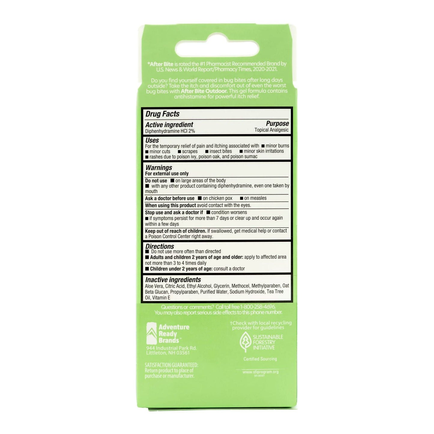 AfterBite® Outdoor Itch Relieving Gel