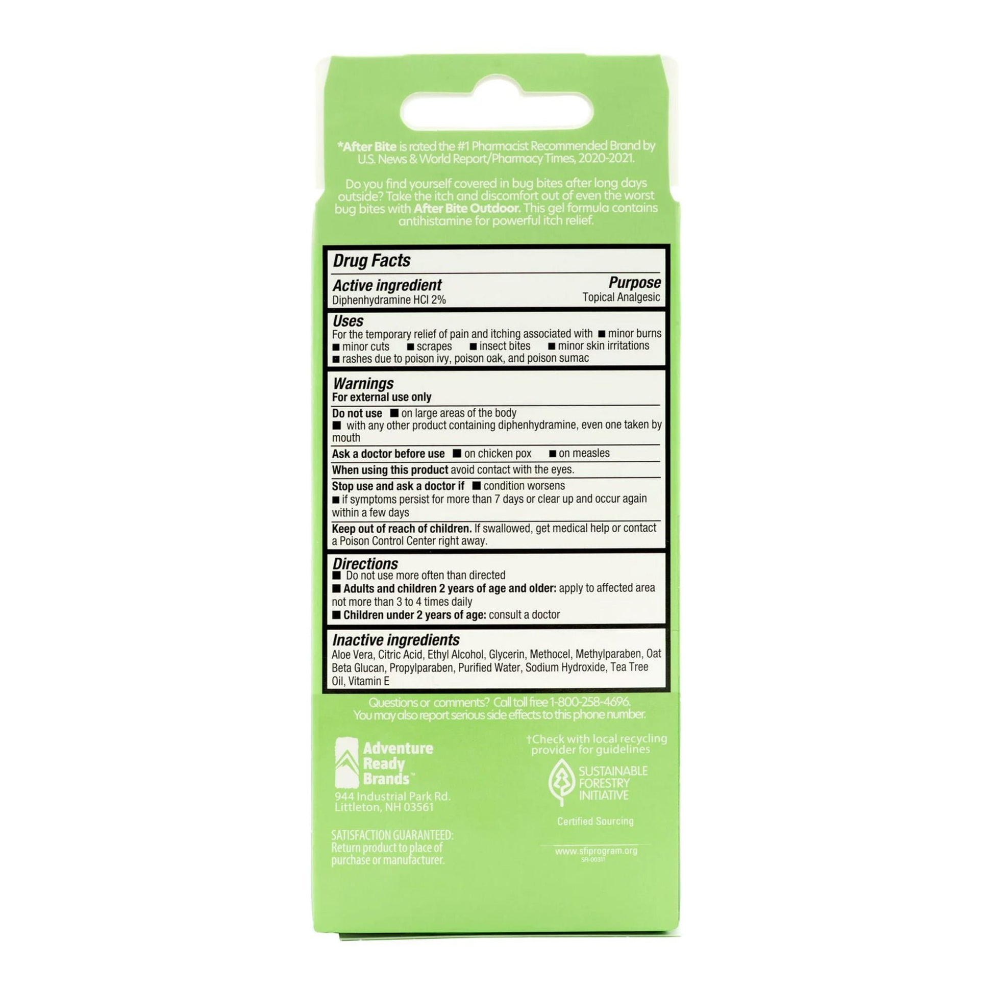 AfterBite® Outdoor Itch Relieving Gel