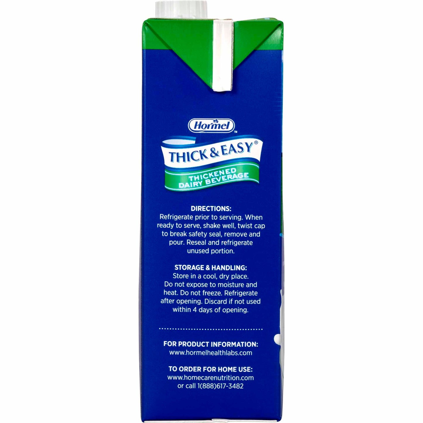 Thick & Easy® Dairy Nectar Consistency Milk Thickened Beverage, carton