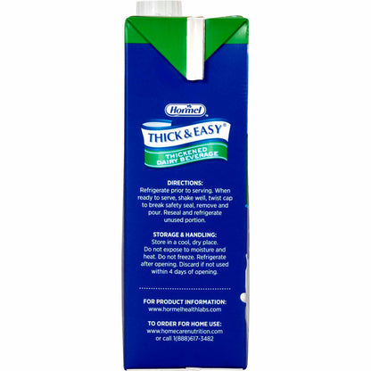 Thick & Easy® Dairy Nectar Consistency Milk Thickened Beverage, carton