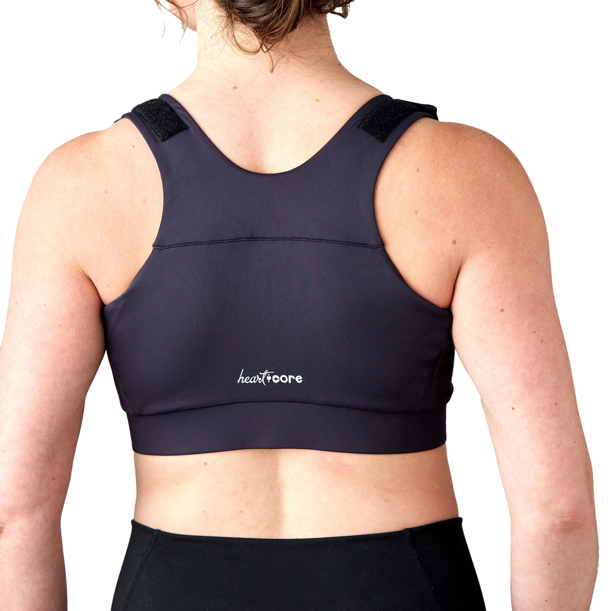 Shirl Post Surgical Bra, Black, Large