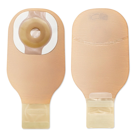 Premier™ 8935 1-Piece Beige Ostomy Pouch, Pre-cut to Fit Stomas