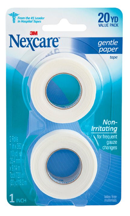 3M™ Nexcare™ Paper Medical Tape, White