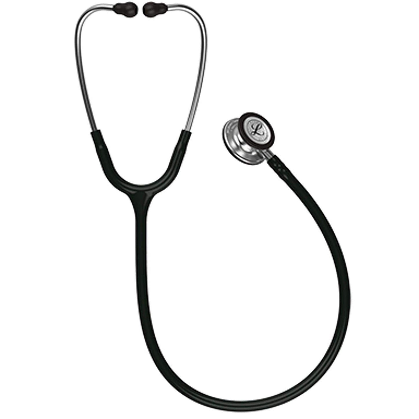 3M Littmann Classic III Monitoring Stethoscope, Black, 27 Inch, Single Lumen Tube