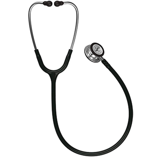 3M Littmann Classic III Monitoring Stethoscope, Black, 27 Inch, Single Lumen Tube