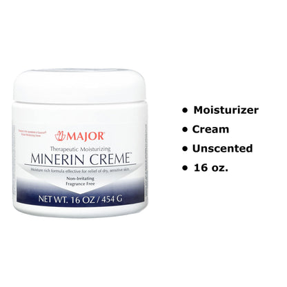 Minerin Creme™ Therapeutic Moisturizer, jar