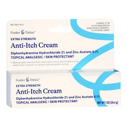 Foster & Thrive™ 2% Diphenhydramine HCl Itch Relief Cream