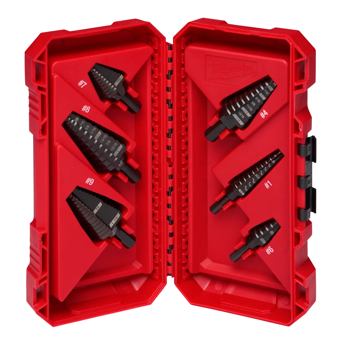 Milwaukee 6PC Step Drill Bit Set 48-89-9224 | 6-Piece