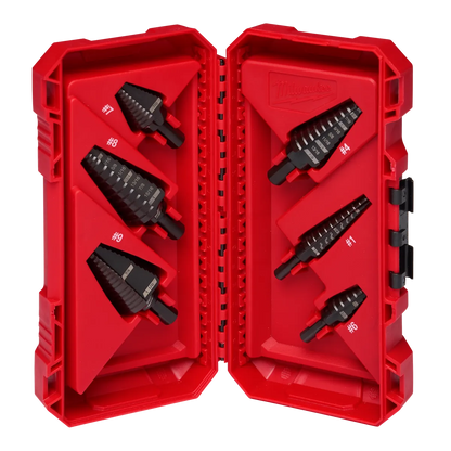Milwaukee 6PC Step Drill Bit Set 48-89-9224 | 6-Piece