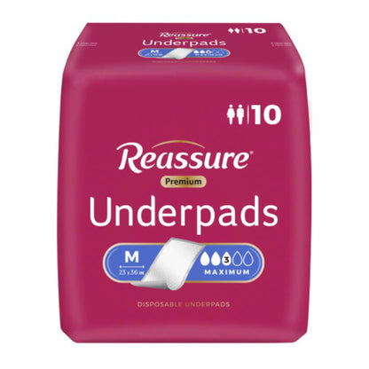 Reassure® Premium Disposable Underpad, Heavy Absorbency
