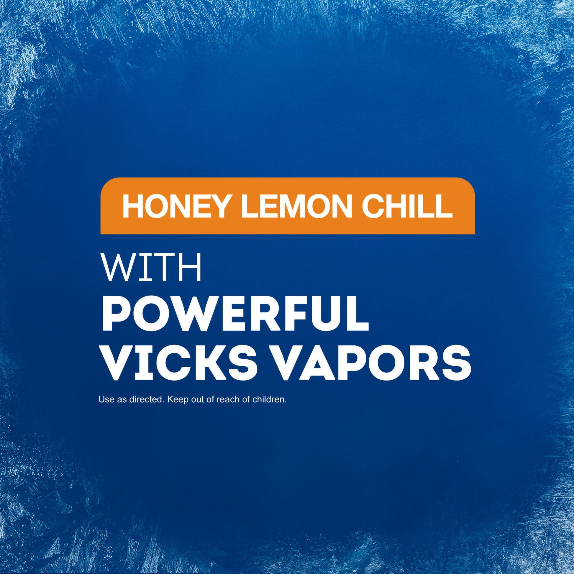 Vicks VapoCool Severe Menthol Oral Anesthetic Drops Honey Lemon Chill