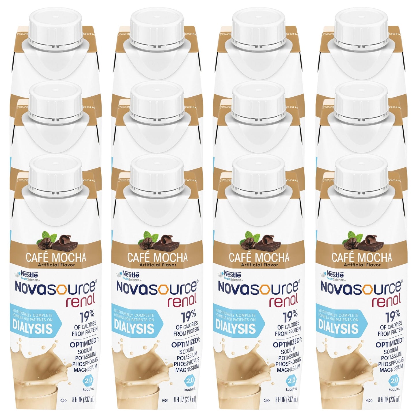 Novasource® Renal Café Mocha Formula for Patients on Dialysis, Carton