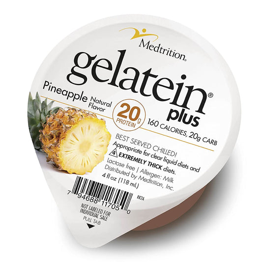 Gelatein® Plus Pineapple High Protein Gelatin, cup
