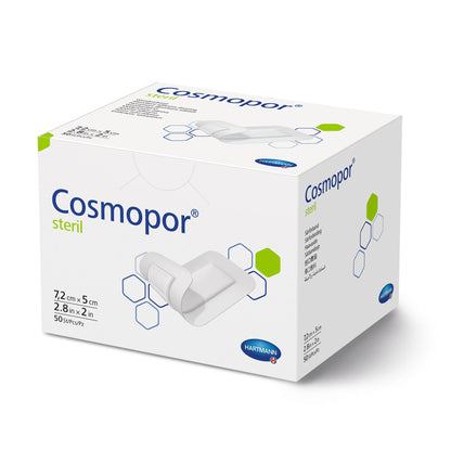 Cosmopor Steril Island Dressing Rectangle Sterile Water Resistant Backing