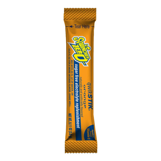 Sqwincher® Quik Stik® Zero Orange Electrolyte Replenishment Drink Mix
