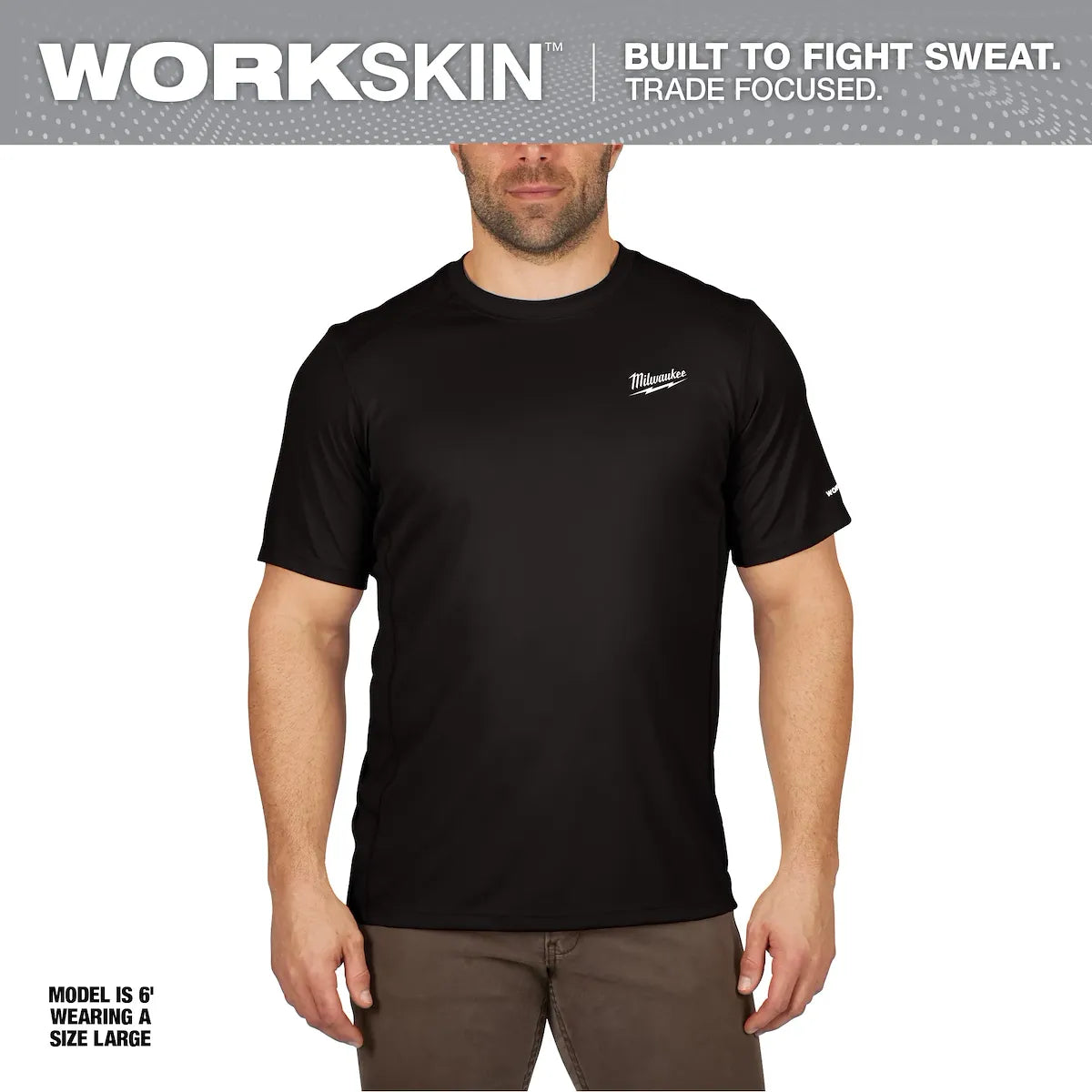Milwaukee WORKSKIN Lightweight Performance Shirt - Short Sleeve 414