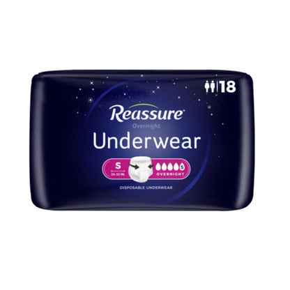 Reassure® Overnight Underwear, Incontinence, Medium