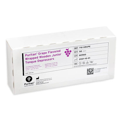 Puritan® Grape Flavor Tongue Depressor – Case of 1000 - view 2