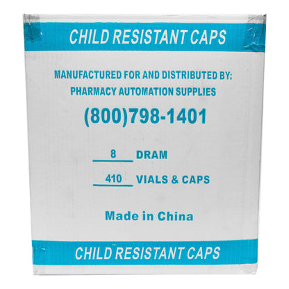 Prescription Vial 8 DRAM Amber