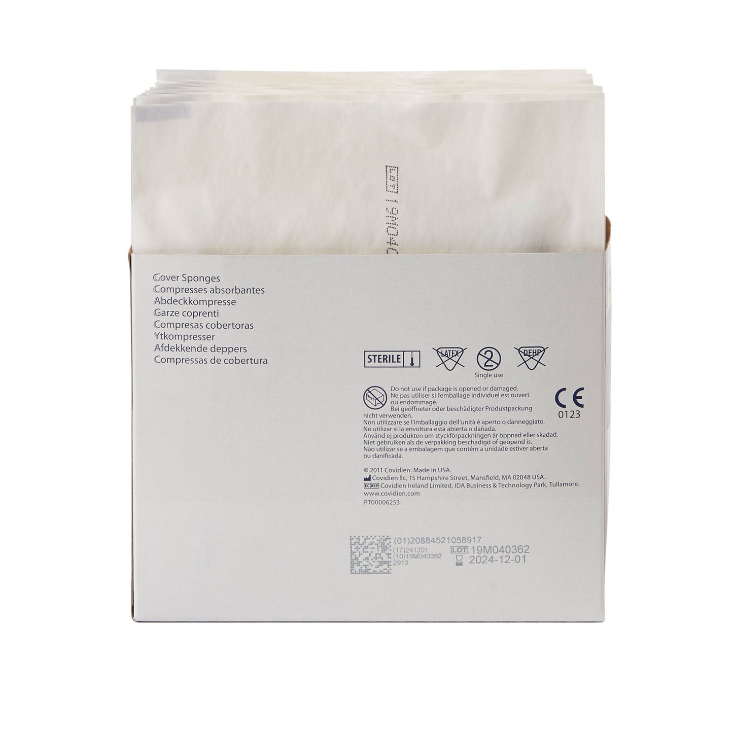Curity™ Sterile Nonwoven Sponge, 4-Ply