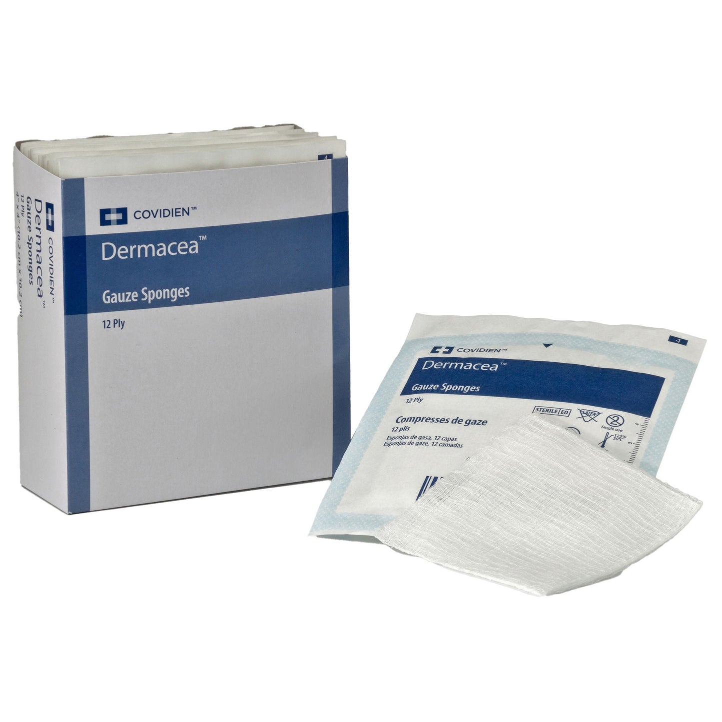 Dermacea™ Sterile Gauze Sponge, 12-Ply
