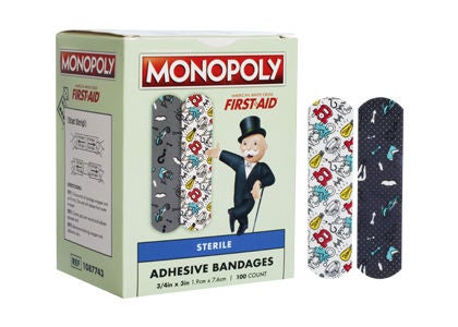 American® White Cross Kid Design (Monopoly) Adhesive Strip