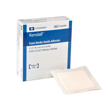 Kendall™ Gentle Bordered Foam Dressing with Silicone Adhesive